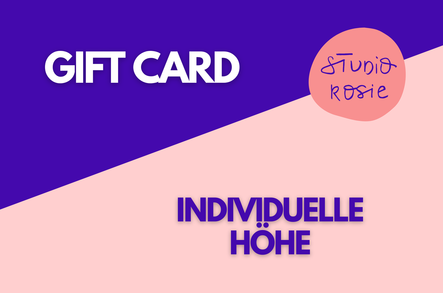 Workshop-Gutschein individuell