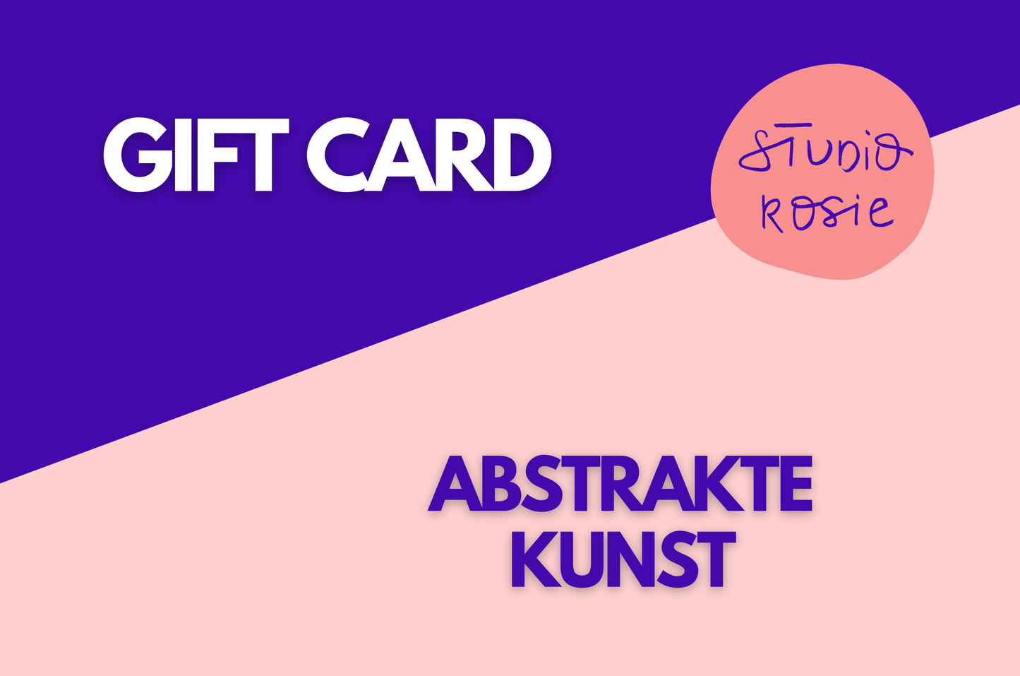 Gutschein: Abstract Art Workshop FULL DAY